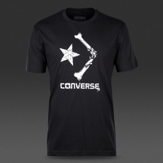 Converse Cons Bad News Crew Tee Converse Black for Men